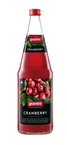 Granini Cranberry Nektar 6/1,00 Glas Granini Cranberry Nektar 6/1,00 Glas
