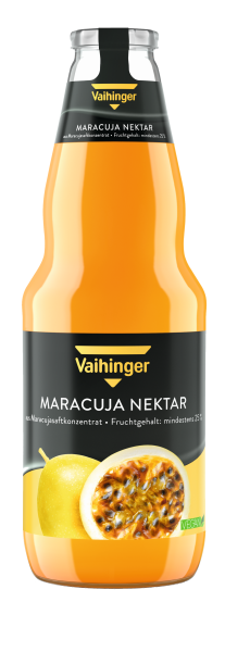 Vaihinger Maracuja Nektar 6/1,00 Glas Vaihinger Maracuja Nektar 6/1,00 Glas