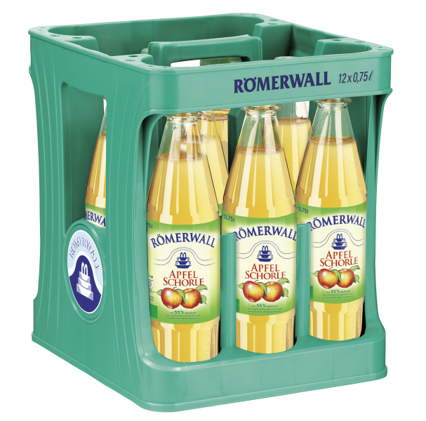 Römerwall Apfelschorle 12/0,75 PET Römerwall Apfelschorle 12/0,75 PET