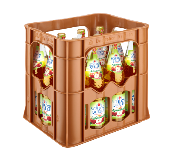 Schloss Quelle Apfel-Schorle 12/0,75 Glas Schloss Quelle Apfel-Schorle 12/0,75 Glas