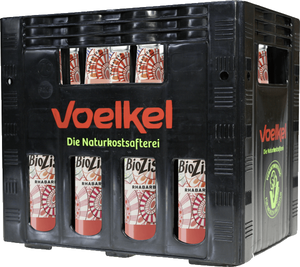 Voelkel Bio Zisch Rhabarber 12/0,33 Glas Voelkel Bio Zisch Rhabarber 12/0,33 Glas