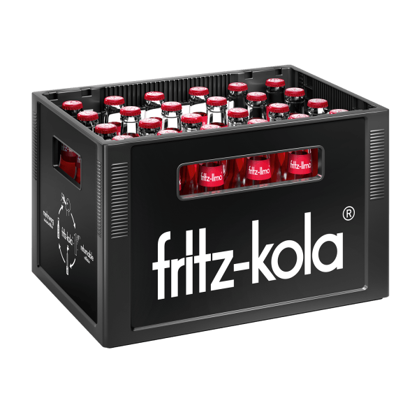 Fritz Apfel-Kirsch-Holunder 24/0,33 Glas Fritz Apfel-Kirsch-Holunder 24/0,33 Glas