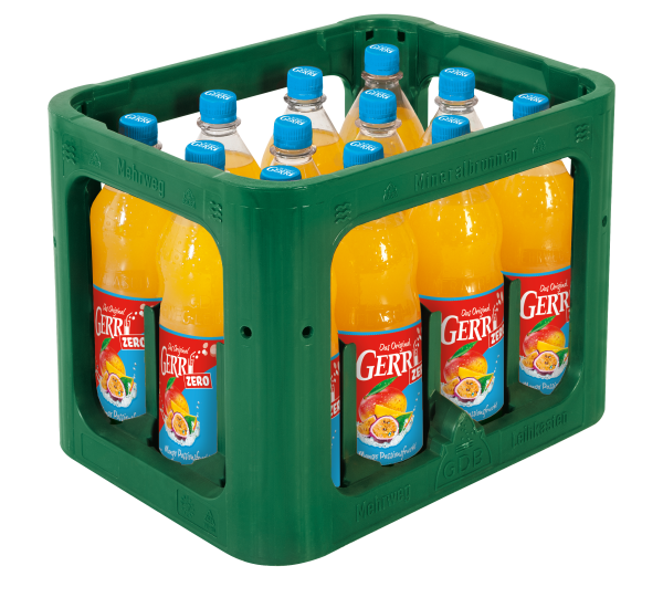 Gerri Zero Mango Passionsfrucht 12/1,00 PET Gerri Zero Mango Passionsfrucht 12/1,00 PET