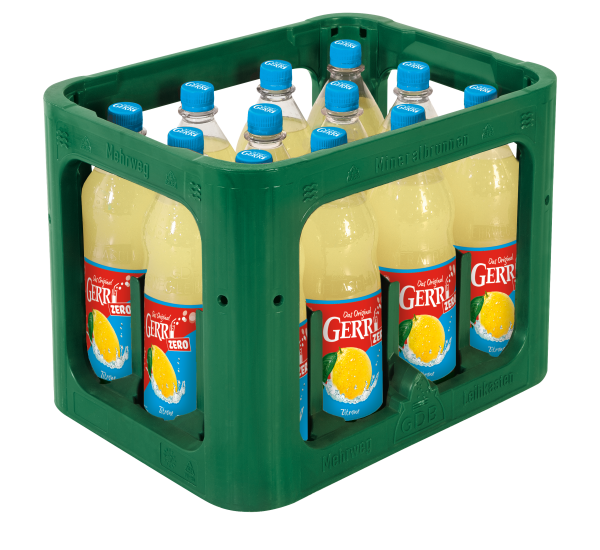 Gerri Zero Zitrone 12/1,00 PET