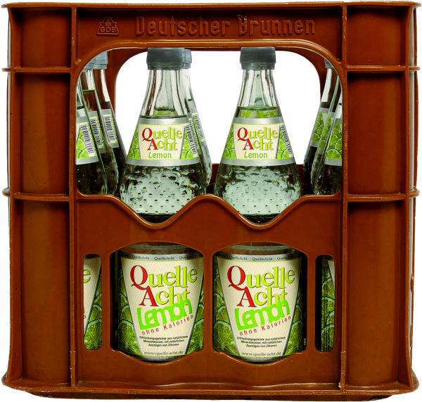 Quelle Acht Lemon 12/0,75 Glas