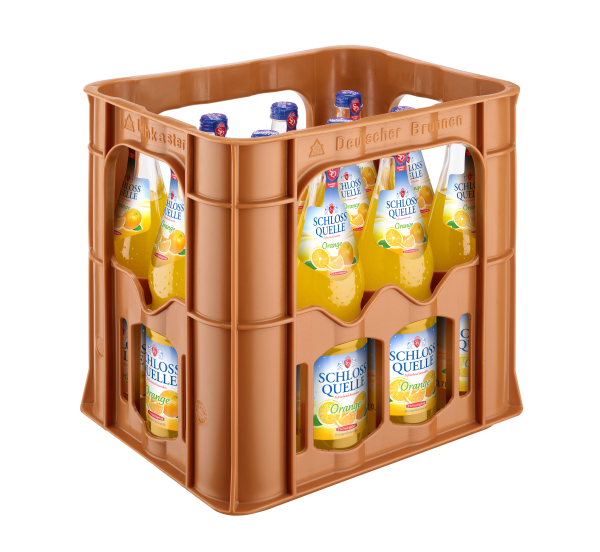 Schloss Quelle Orange 12/0,75 Glas Schloss Quelle Orange 12/0,75 Glas