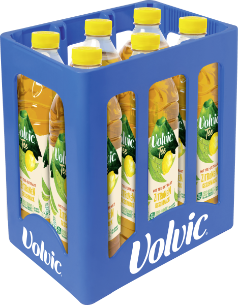 Volvic Tee Zitrone 6/1,50 PET