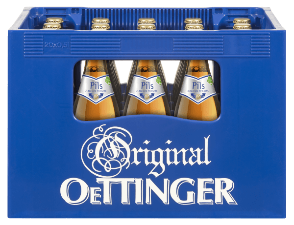 Oettinger Pils 20/0,50 Glas