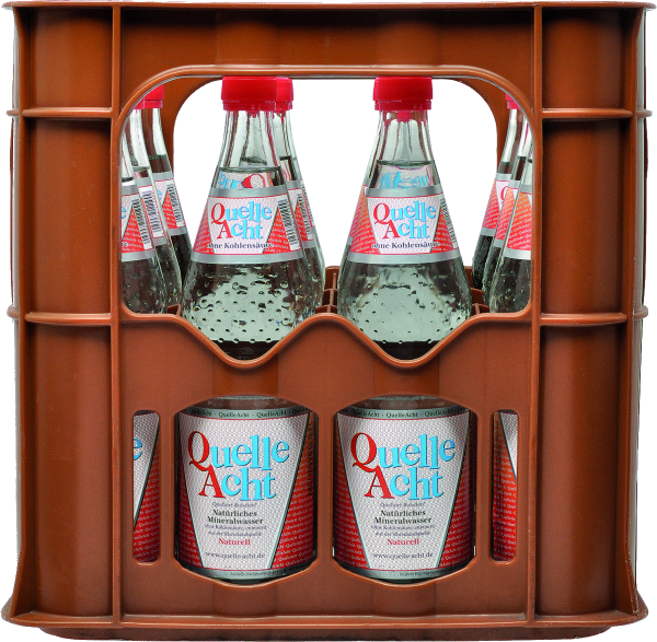 Quelle Acht Naturell 12/0,75 Glas Quelle Acht Naturell 12/0,75 Glas