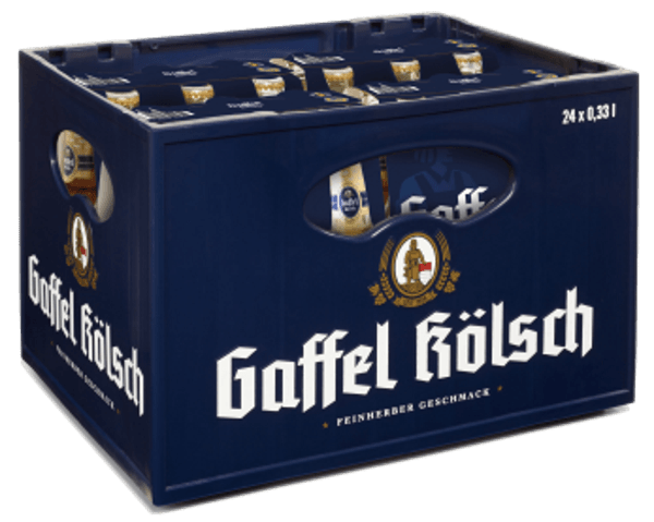 Gaffel Kölsch 4x 6er/0,33 Glas