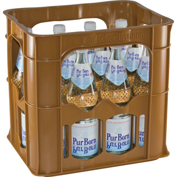 Pur Born Sprudel 12/0,75 Glas