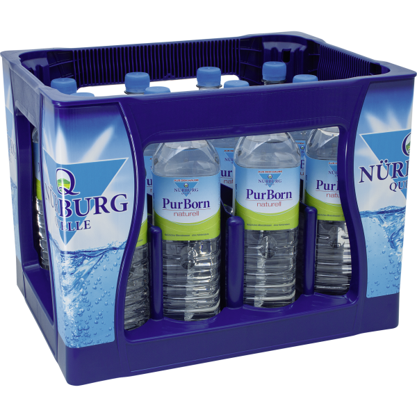 Pur Born Naturell 12/1,00 PET (Einweg) Pur Born Naturell 12/1,00 PET (Einweg)