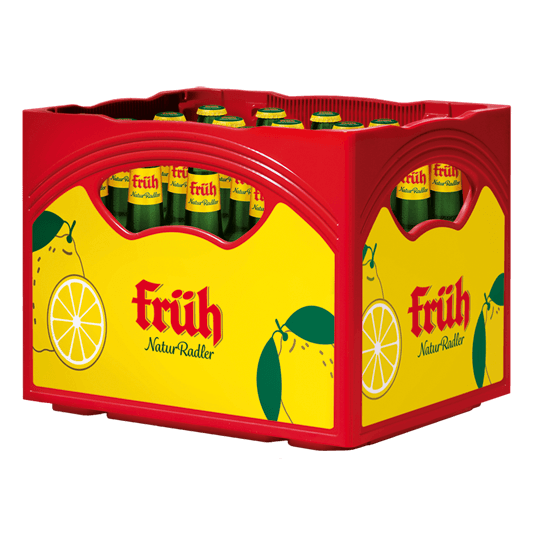 Früh Radler Naturtrüb 24/0,33 Glas