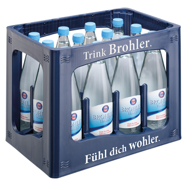 Brohler Sprudel 12/0,75 Glas