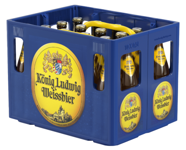 König Ludwig Weissbier Naturtrüb 20/0,50 Glas König Ludwig Weissbier Naturtrüb 20/0,50 Glas