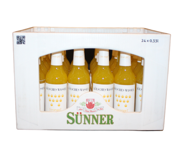 Kölsches Wasser Orange 24/0,33 Glas