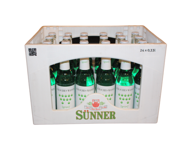 Kölsches Wasser Grün 24/0,33 Glas