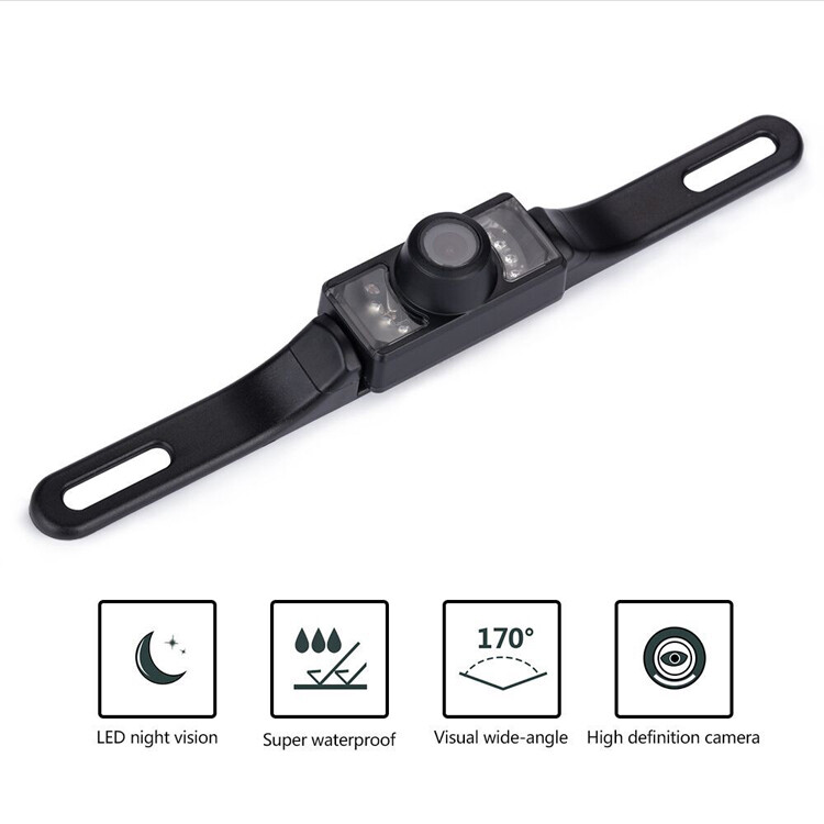 Small Bracket infrared waterproof night vision car rear view back up camera