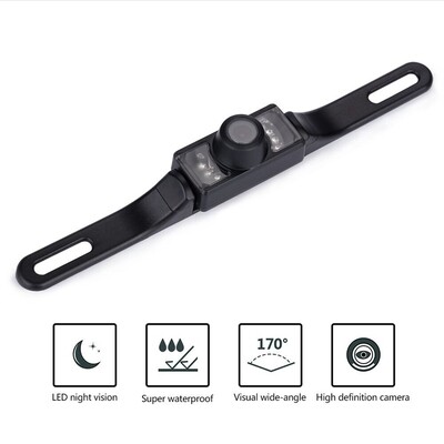 Small Bracket infrared waterproof night vision car rear view back up camera