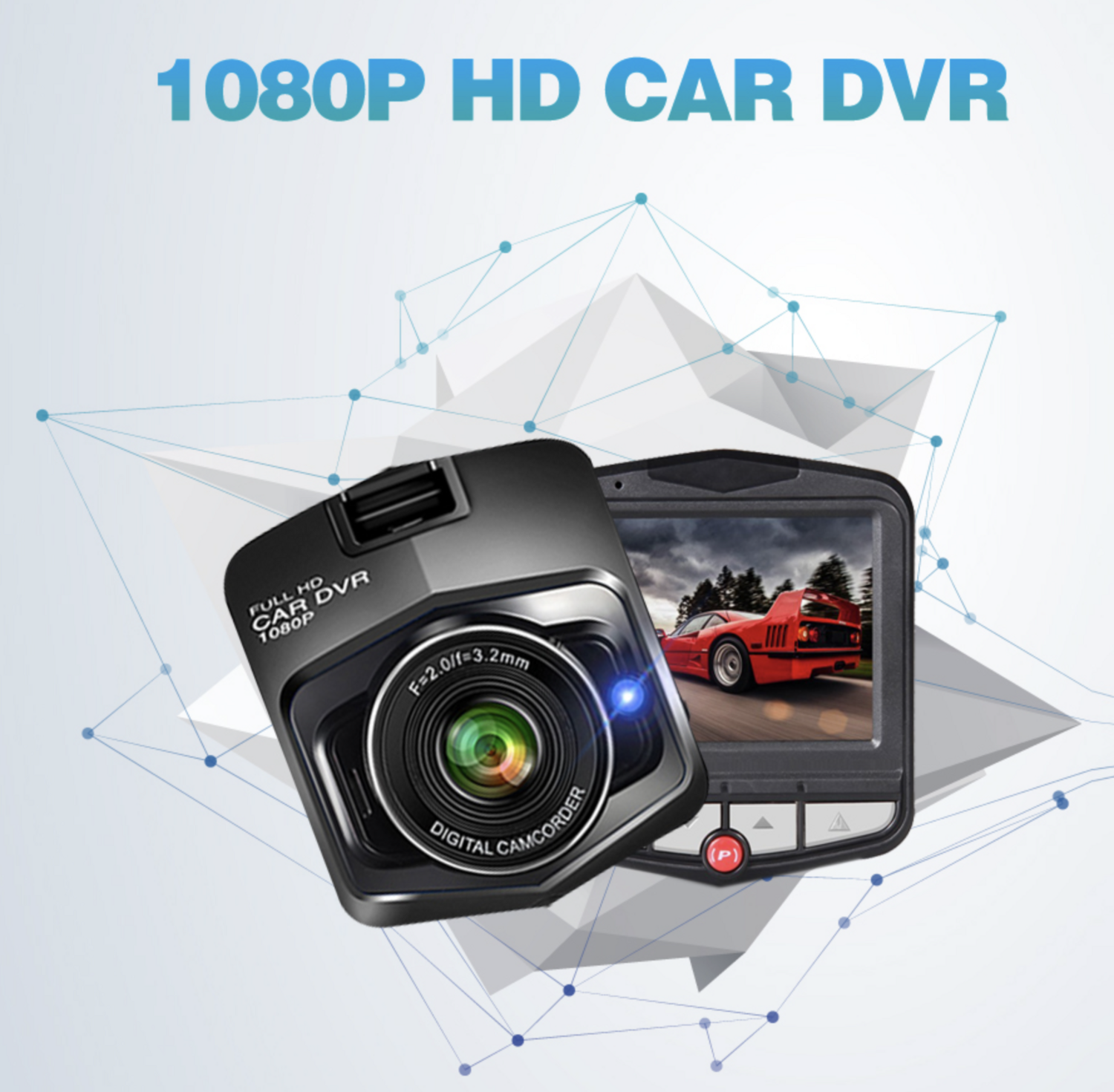 Front Potable HD Dashcam