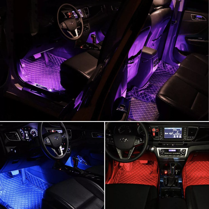 Car Foot Lights Remote Control