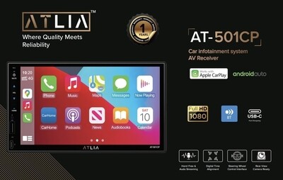 ATLIA (AT-501CP) Wireless Carplay &amp; Android Auto