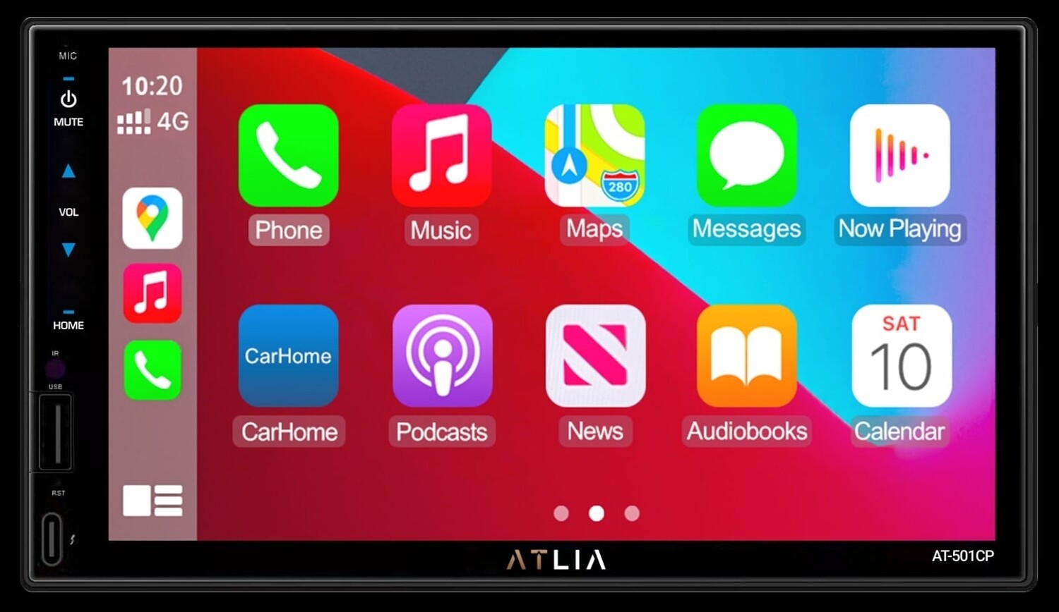 ATLIA (AT-501CP) Wireless Carplay &amp; Android Auto