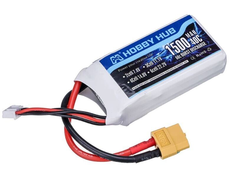 Hobby Hub 3S 1500mah (XT60)