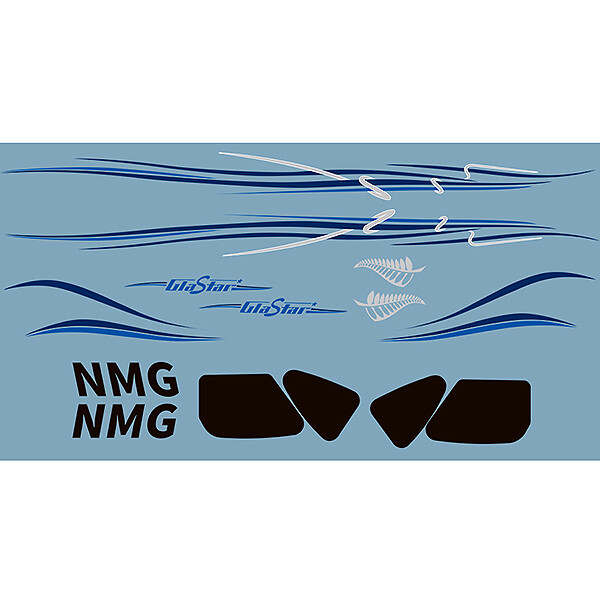 xFly Glastar Decal Sheet