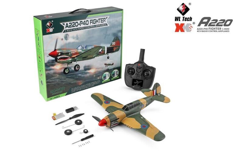 WLtoys XK A220-P40 Remote Control Airplane