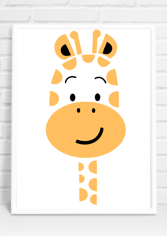 Poster Žirafa