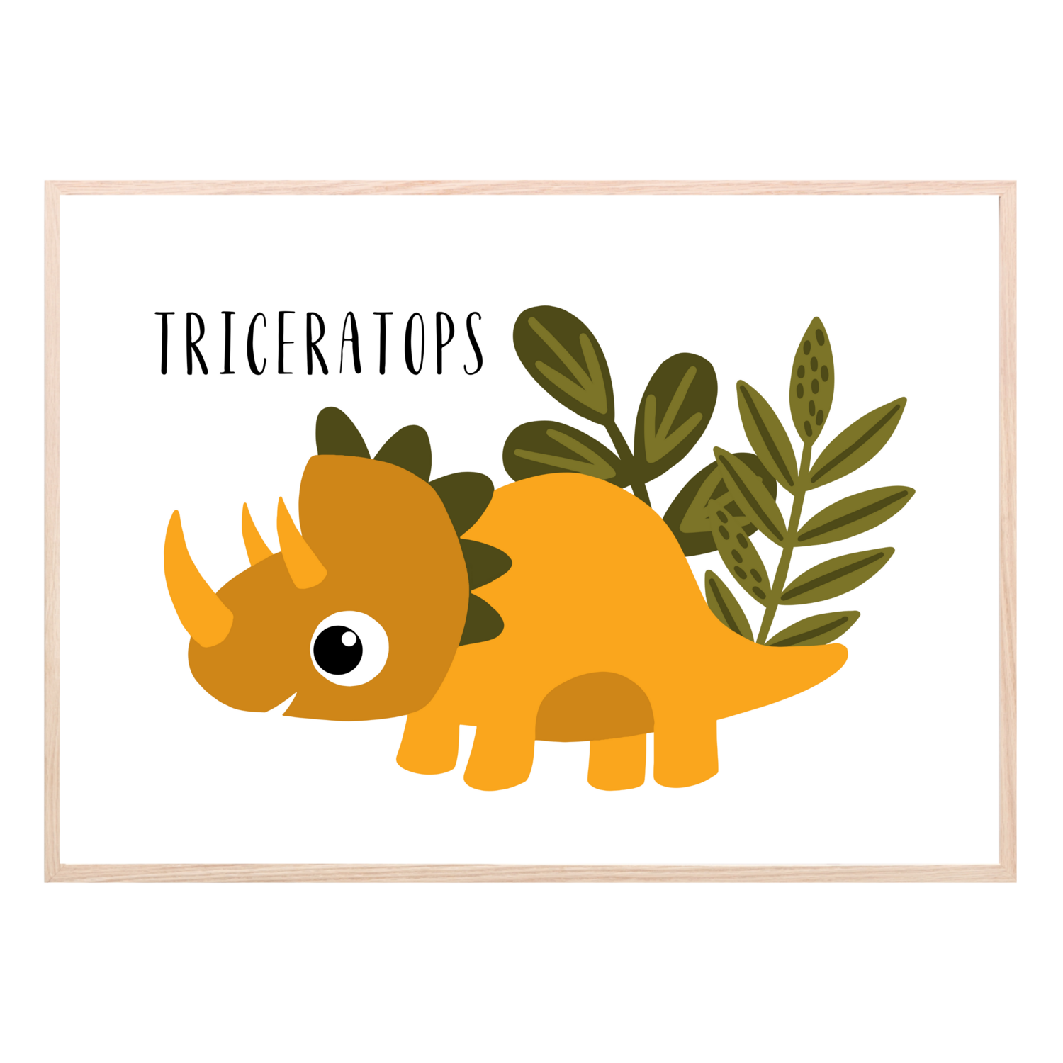 Poster Triceratops