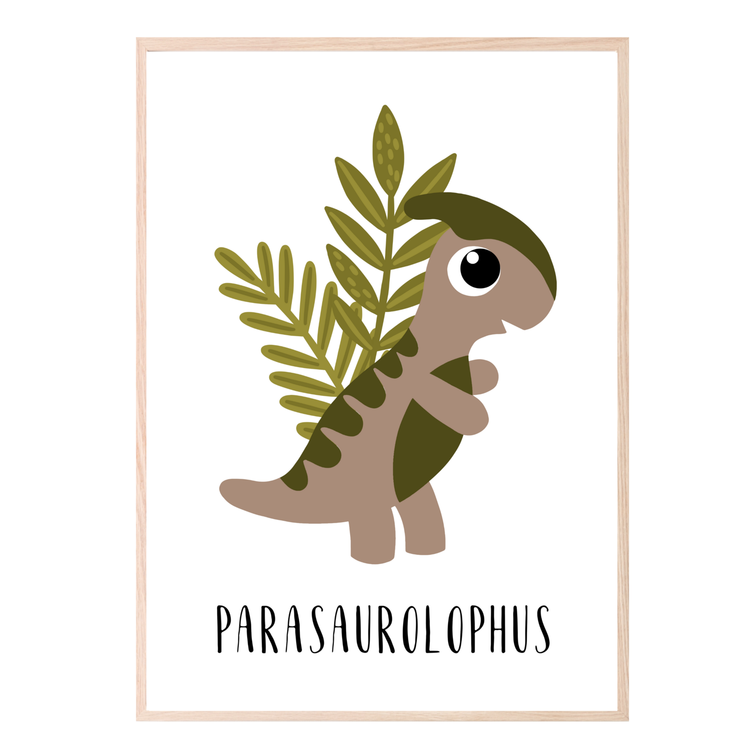 Poster Parasaurolophus