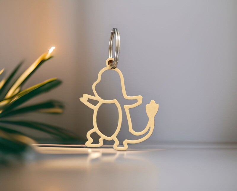 Firemander Key Chain