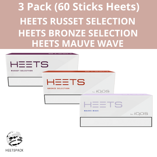 Heets 3 pack MIX SPECIAL (60 Sticks Heets)