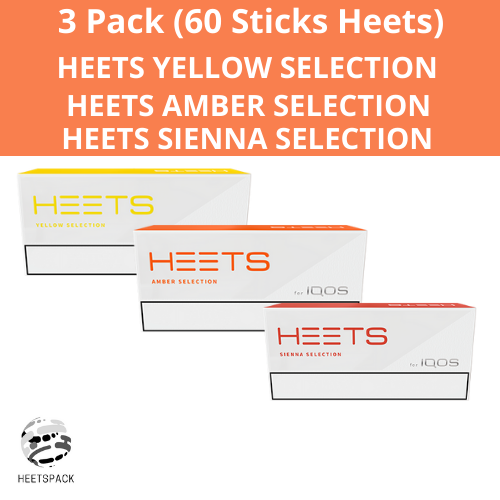 Heets 3 pack MIX CLASSIC (60 Sticks Heets)