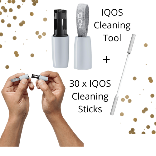 Cleaning Tool (IQOS 3 DUO or 2.4 Plus) + 30 Cleaning Sticks