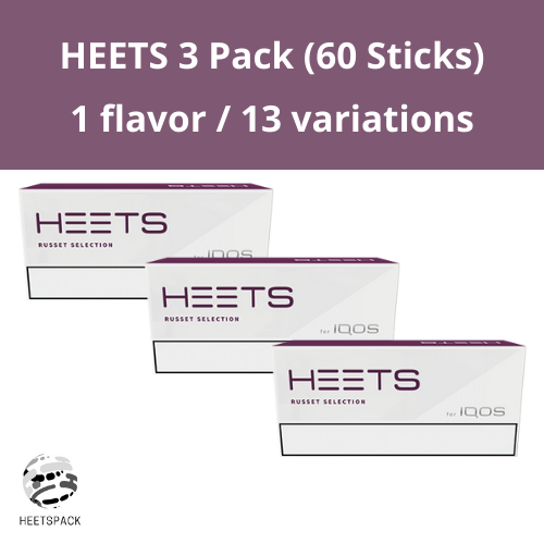 Heets Sticks 3 pack (60 Sticks Heets)