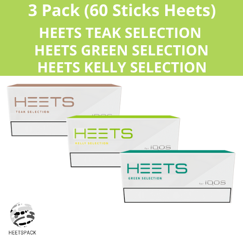 Heets 3 pack MIX EXTRA (60 Sticks Heets)