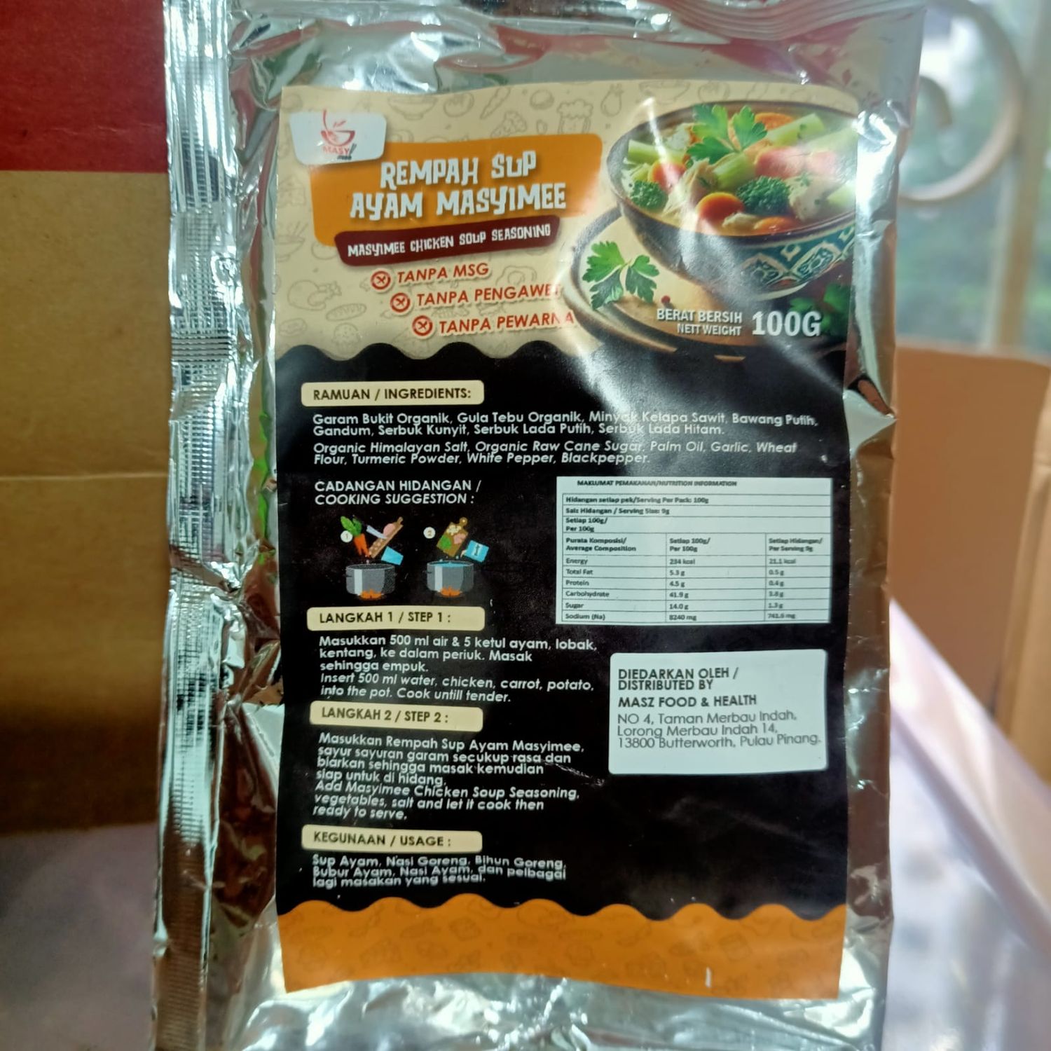 MasyiMee Chicken Soup Seasoning Powder