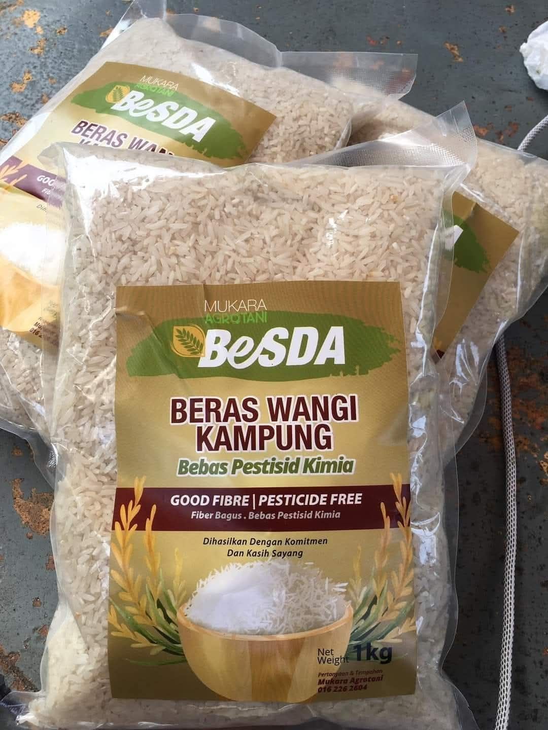 Beras Wangi Kampung Besda - 1kg 