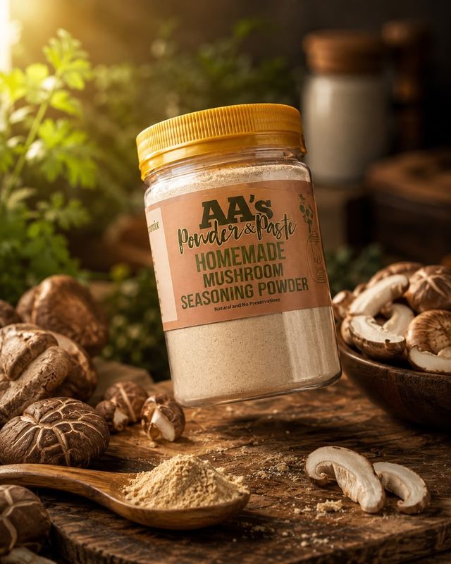 AA's Homemade MUSHROOM SEASONING Powder