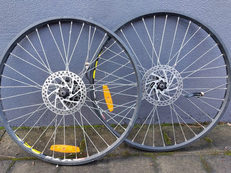 WEINMANN XTB 26&quot;  WHEEL SET  DISC BRAKE    project