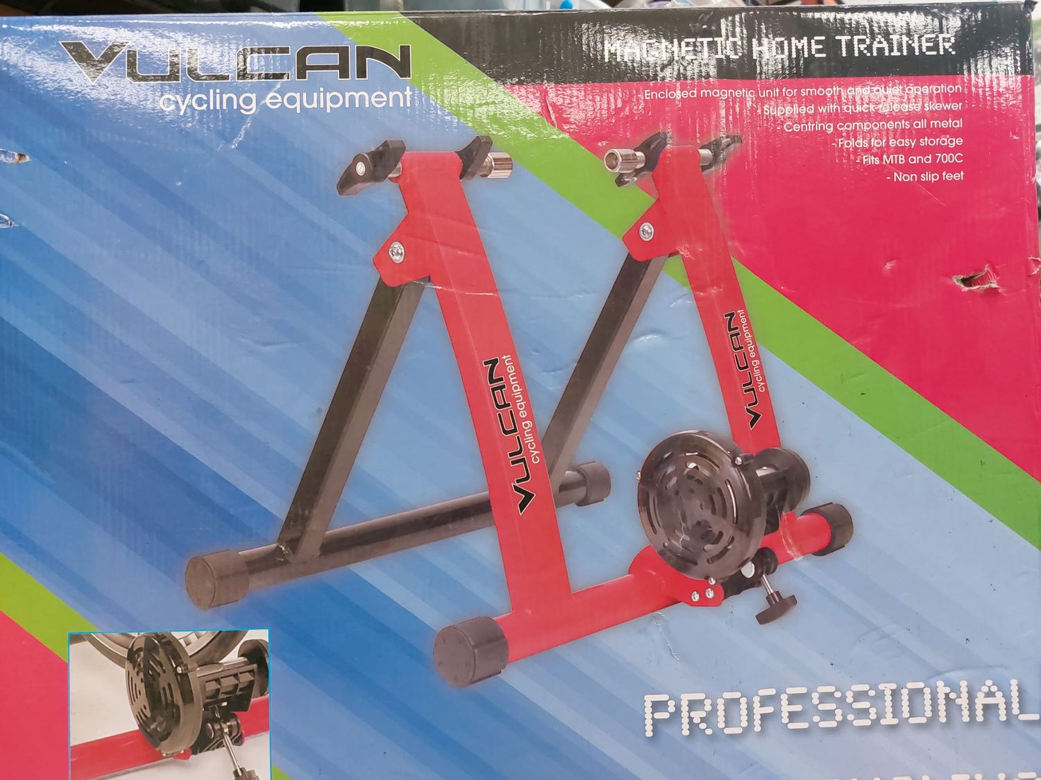 CYCLING HOME TRAINER - VULCAN