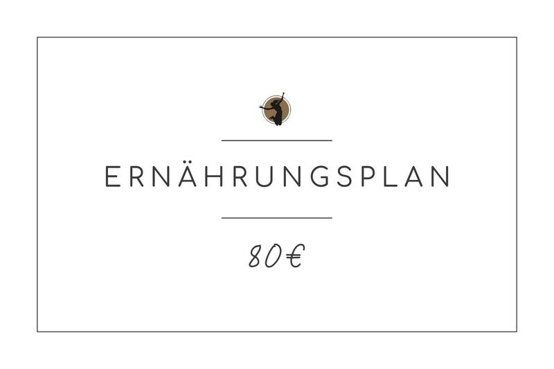 Ernährungsplan