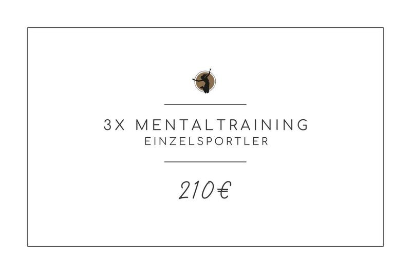 3x Mentaltraining (Einzelsportler)