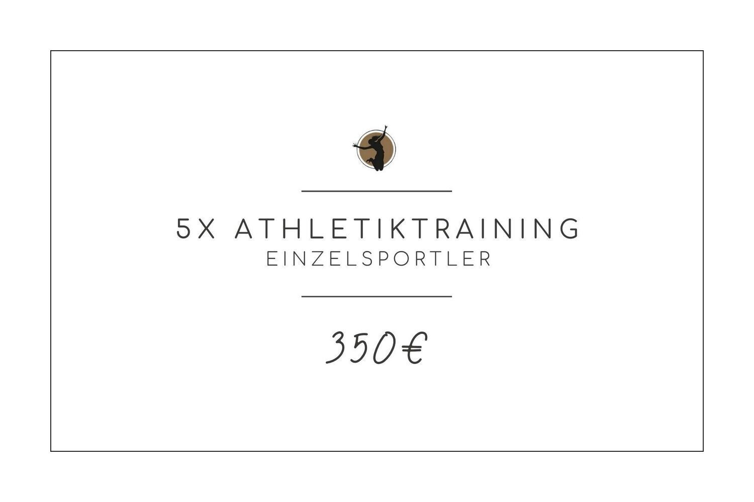 5x Athletiktraining (Einzelsportler)