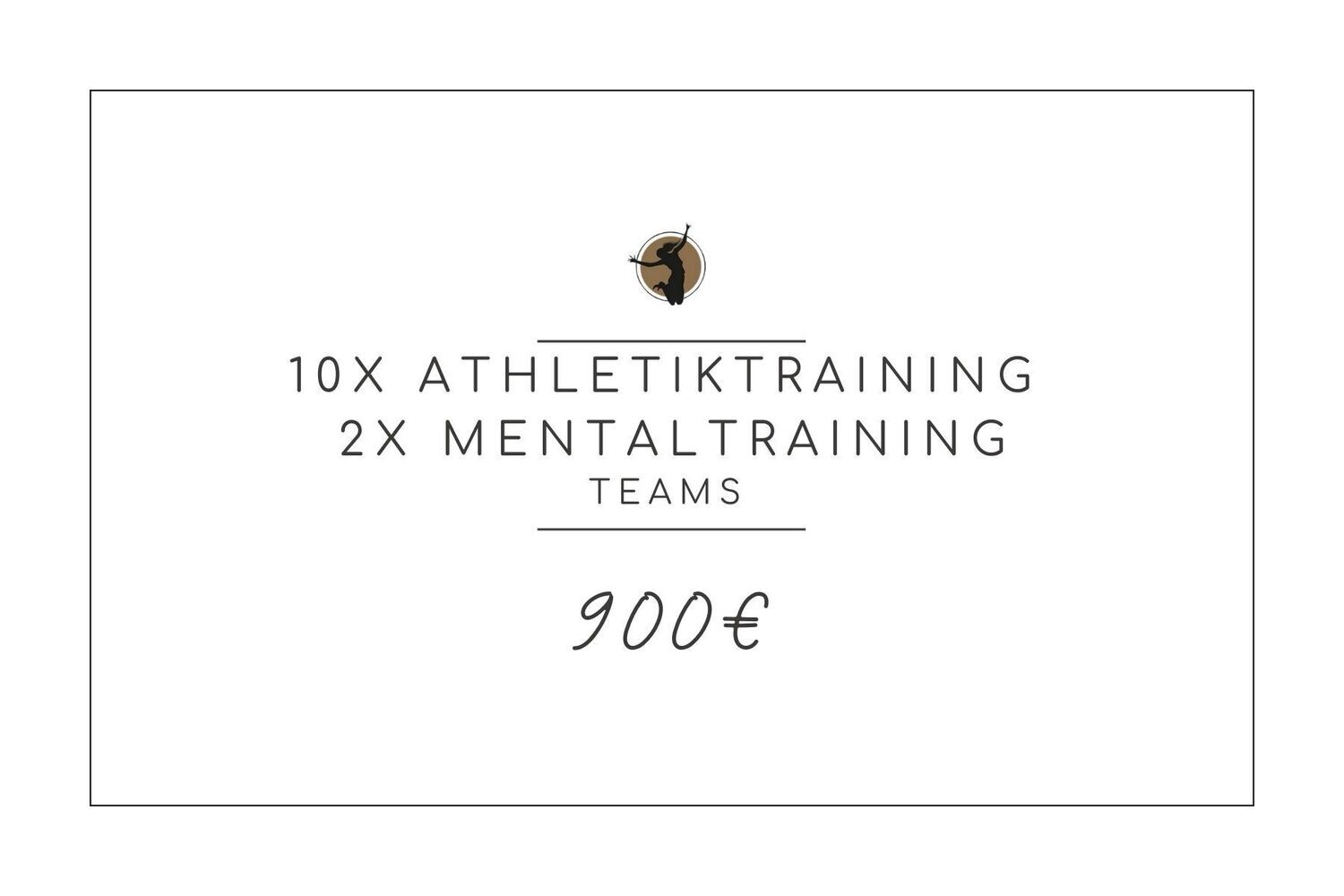 10x Athletiktraining + 2x Mentaltraining (Teams)