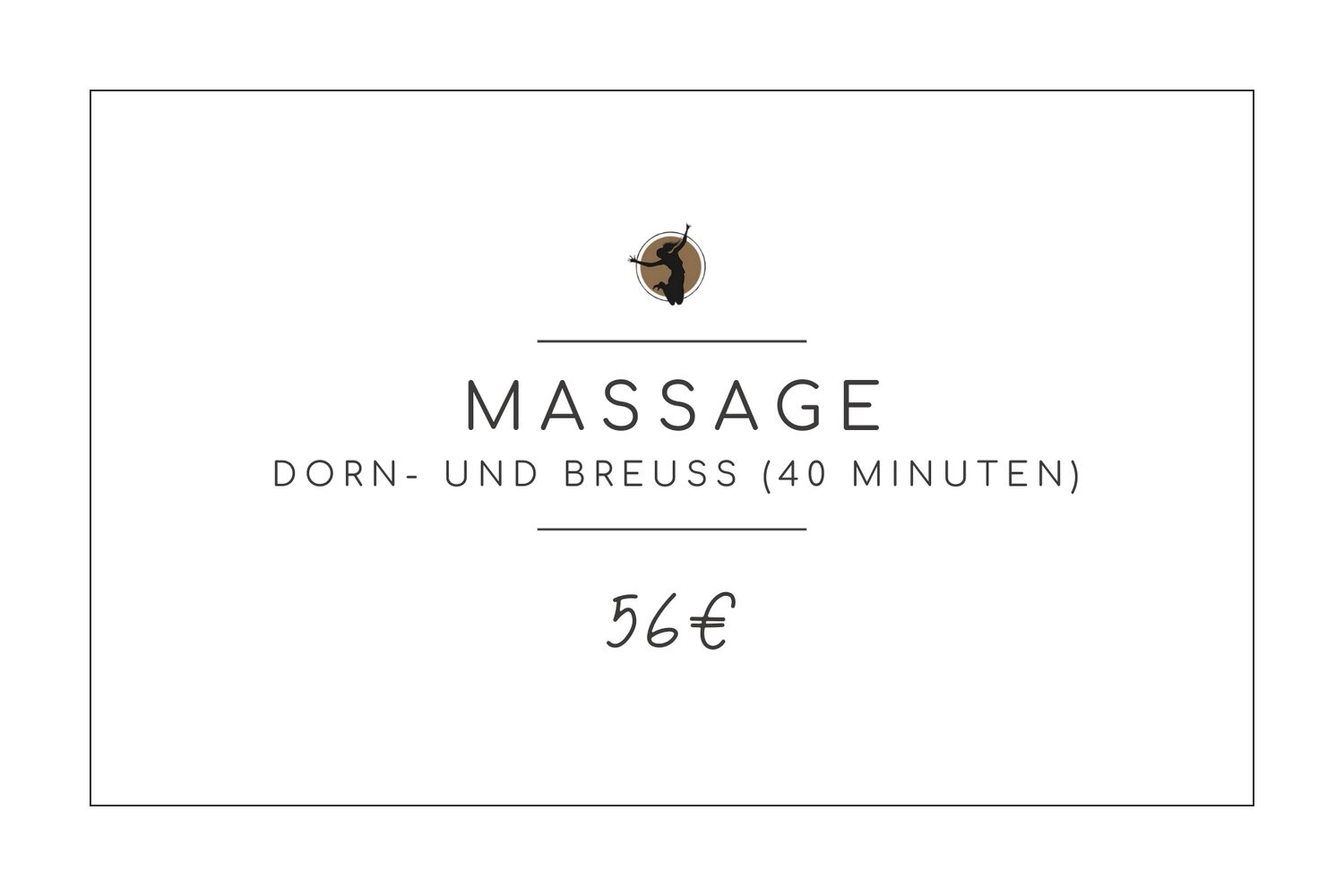 Dorn- und Breuss Massage (40 Minuten)