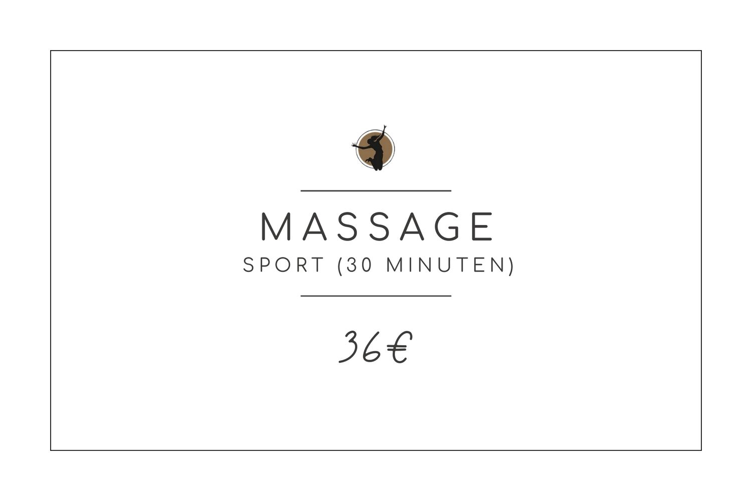 Sportmassage (30 Minuten)
